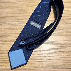 Blue Lacoste tie - new without tags